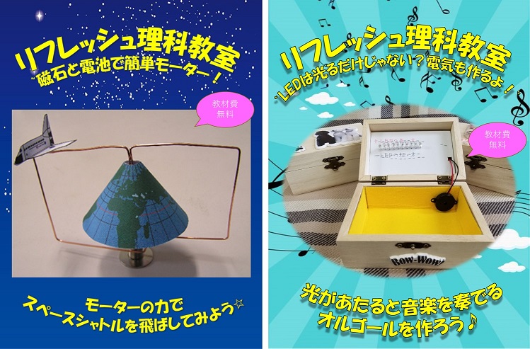 モーター&LED発電機